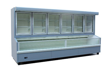 R404A Kombinowane chłodzone szafki do przechowywania lodów z zamrażarką